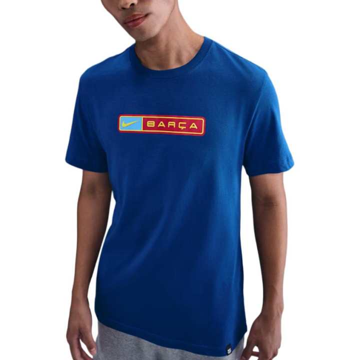 Nike Nike T Shirts Men's Blue Crew Neck