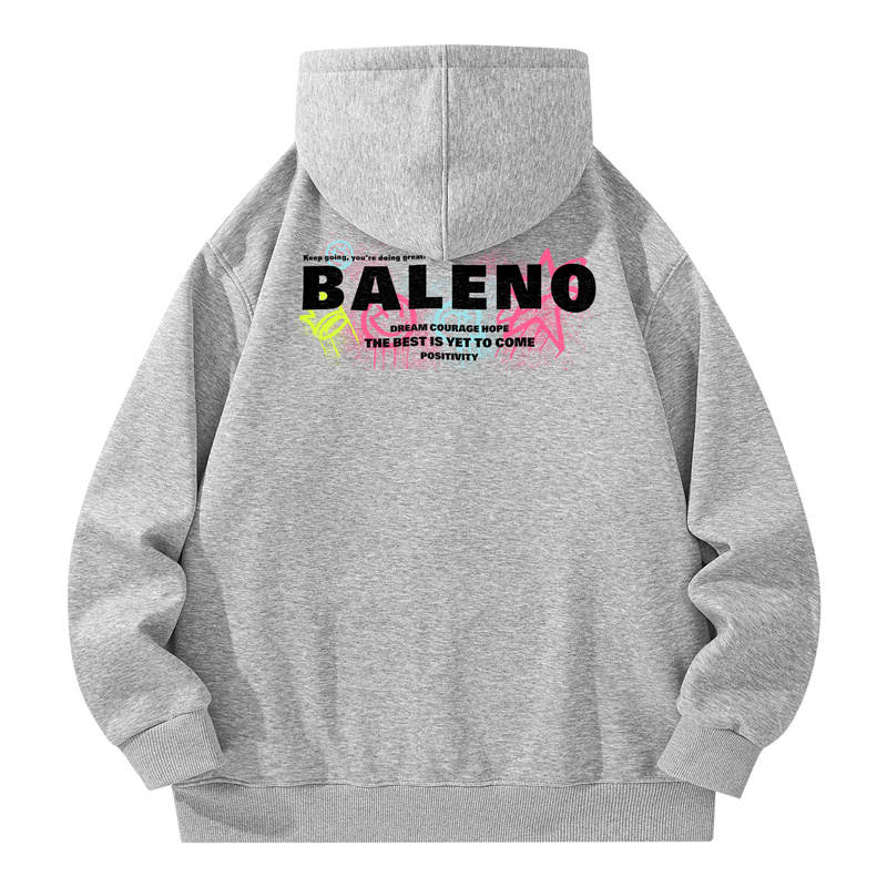 BALENO Sweatshirts Unisex Hooded Moderate Cardigan