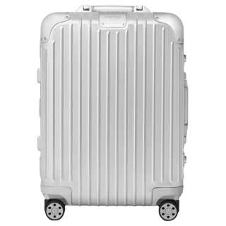RIMOWA ORIGINAL Metal Suitcase For Checked Luggage 21 Inch Unisex Silver