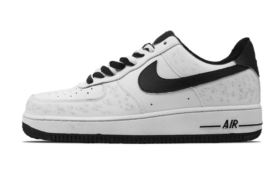 Nike Nike Air Force 1 Mist Abrasion Resistant Low top Skateboard Shoes Men's Black White