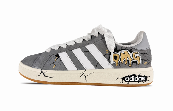 Adidas Adidas Grand Court Base 00s JiaYue, Break Boundaries Thermal Waterproof Abrasion Resistant Coverage Low top