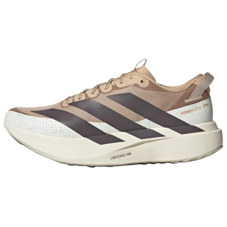 Adidas Adidas Adizero Evo SL Atr Height Increasing Marathon Running Shoes Men's White Umber