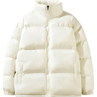 BALENO Puffer Jackets Unisex Stand Collar Moderate Padded Puffer Jacket
