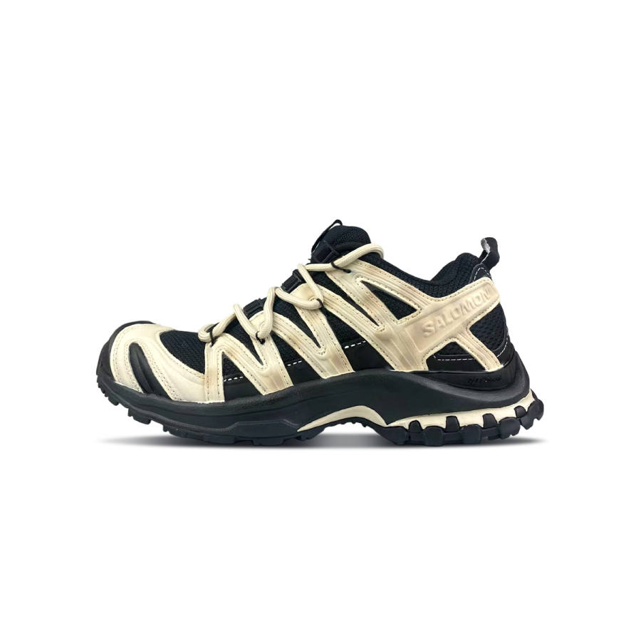 SALOMON XA PRO 3D Abrasion Resistant Abrasion Resistant Low top Outdoor Shoes Unisex Yellow Black