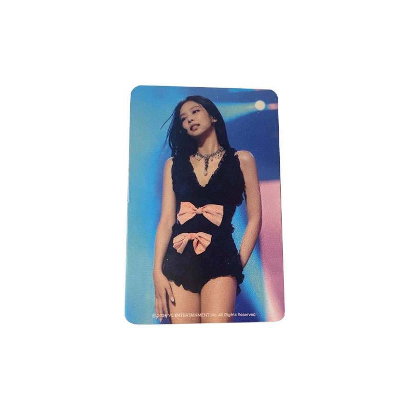 YG ENTERTAINMENT BLACKPINK JENNIE Born Pink Theater Card, Merchandise Card Photocards 1 Pc