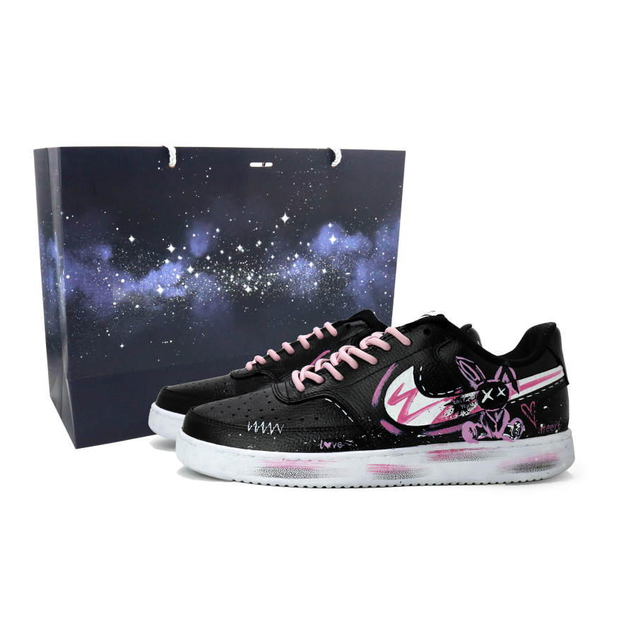 Nike Nike Court Vision 2 JinX Leather Coverage Abrasion Resistant Low top Skateboard Shoes Men's