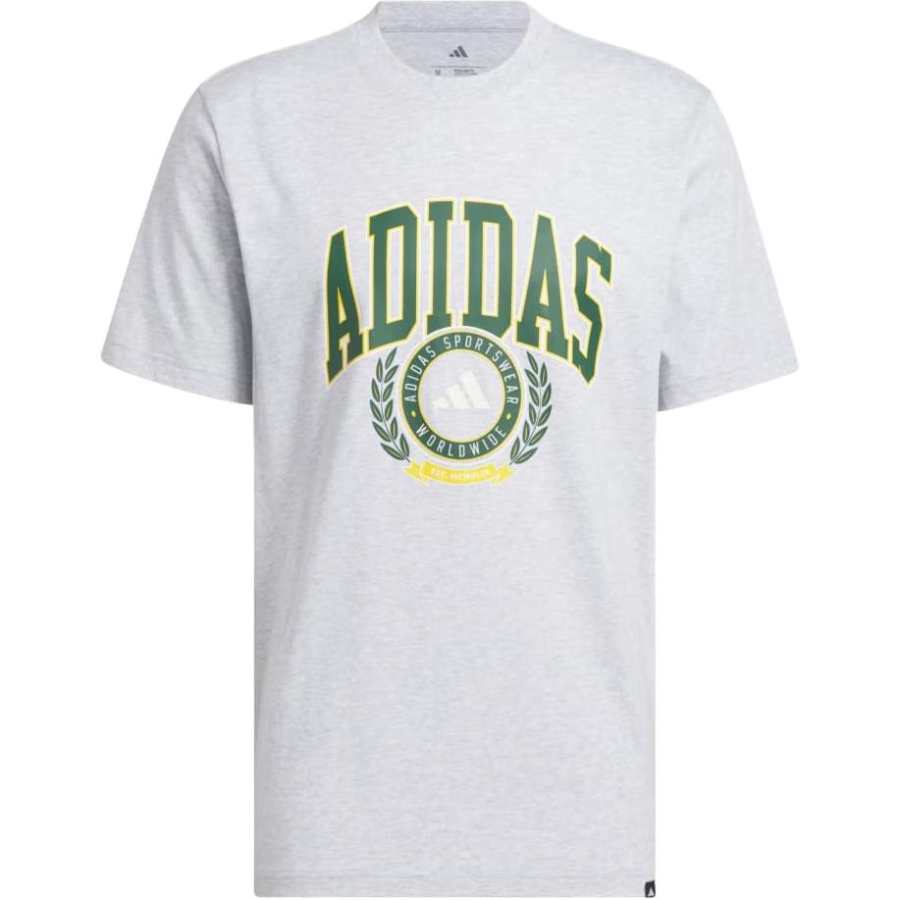 Adidas Adidas Varsity Crest Graphic T Shirt Japan Version Men's