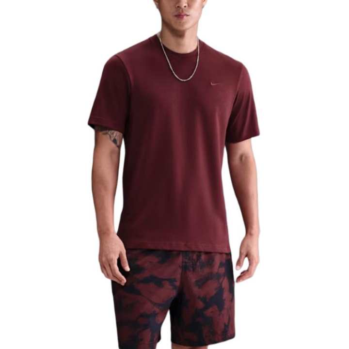 Nike Nike Primary T Shirts Men's Dark Team Red Crew Neck