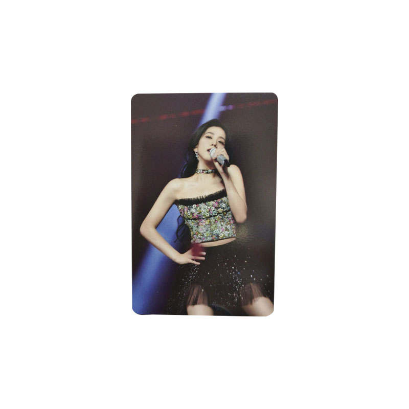 YG ENTERTAINMENT BLACKPINK JISOO Born Pink Bornpink Cinema Card, Merchandise Card Photocards 1 Pc