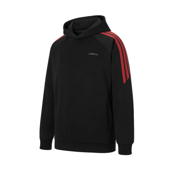 Adidas Adidas Sweatshirts Men's Black Hooded Moderate