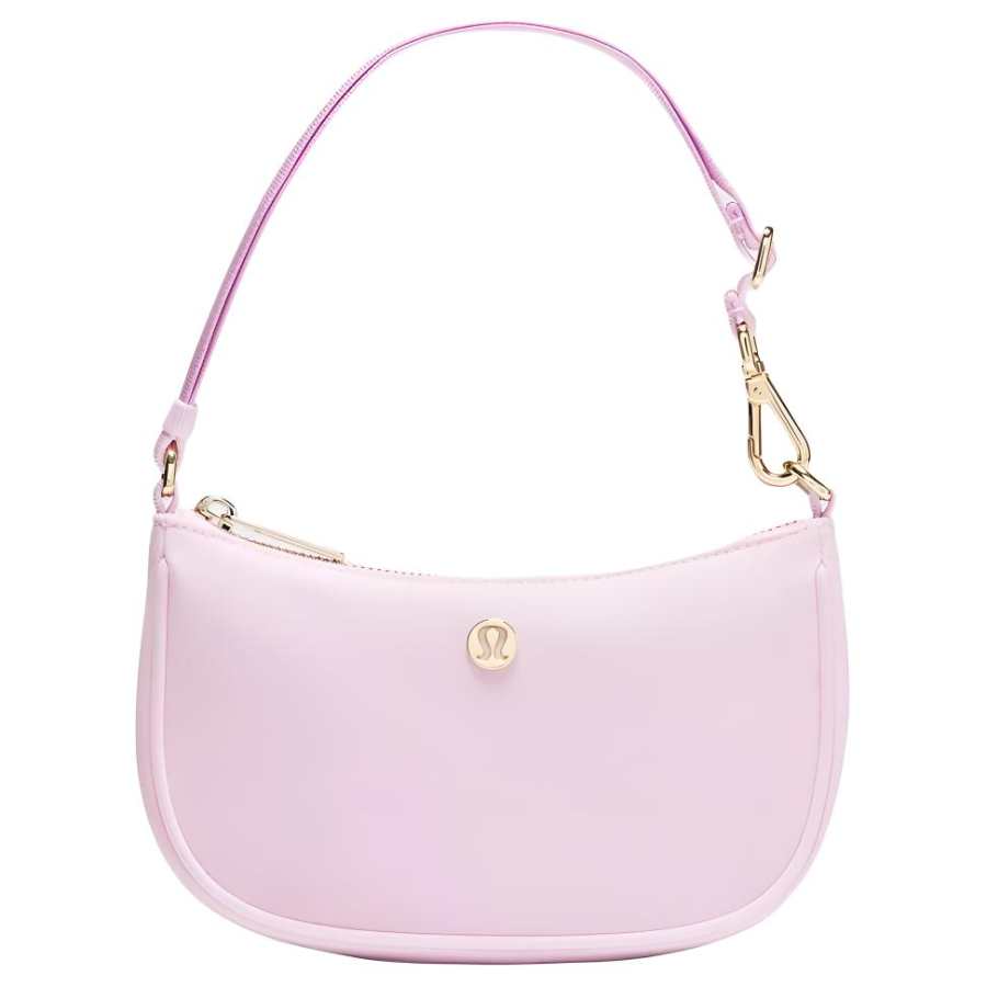 Lululemon Nylon Polyester Recycled Shoulder Bag Mini Women's Joyful Pink