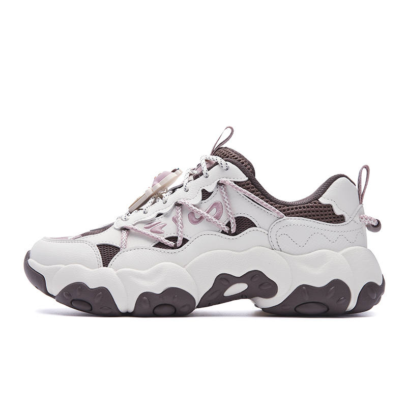FILA FLUID 6 Low top Chunky Sneakers Women's White Brown