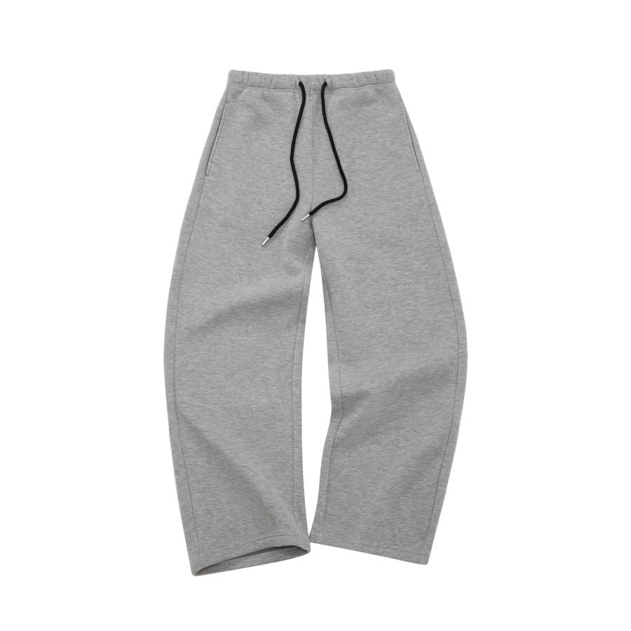 CLIMAX VISION American Vintage Double Sided Fleece Lined Thermal Drawstring Knife Edge Sweatpants Sports Casual Pants