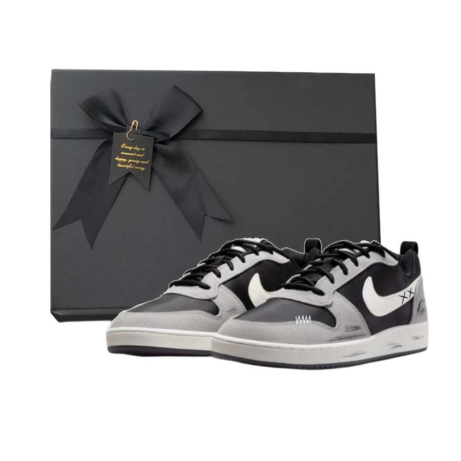 Nike Nike Court Borough Anniversary, Safety Field, Street Coverage Abrasion Resistant Balance Low top Skateboard Shoes Men's