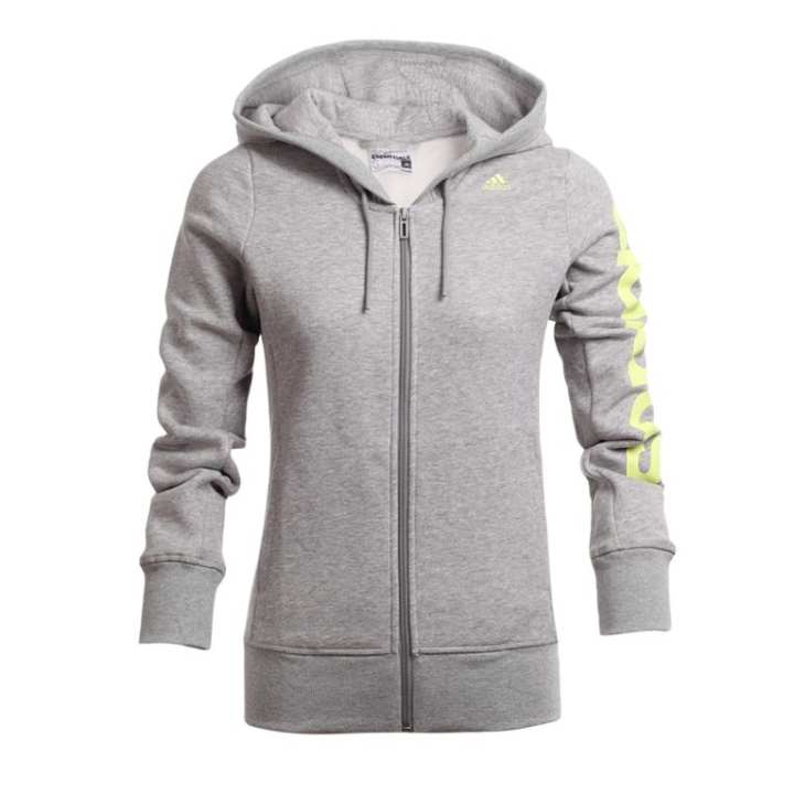 Adidas Adidas Jackets Women's Gray Hooded Moderate Other