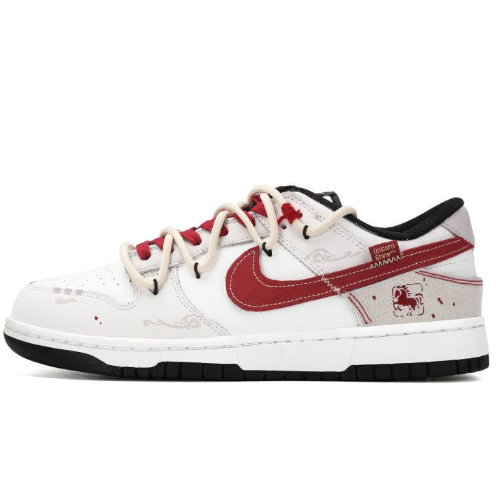 Nike Nike Dunk Junyi Lingyun Abrasion Resistant Low top Skateboard Shoes Unisex