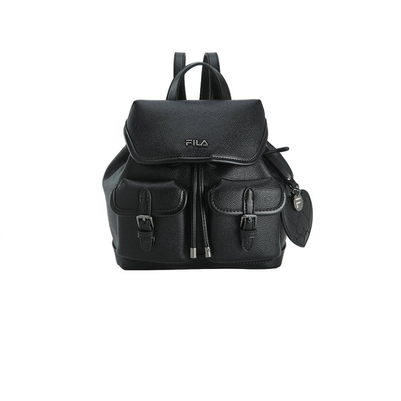 FILA Heritage Pu Backpack Women's Black