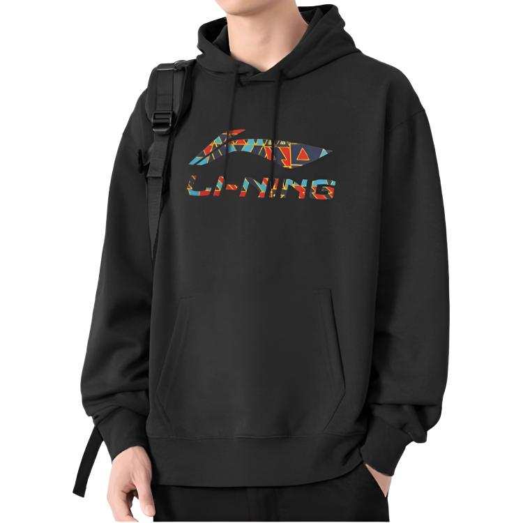 Li-Ning Li Ning Sweatshirts Men's Hooded Thickened Regular