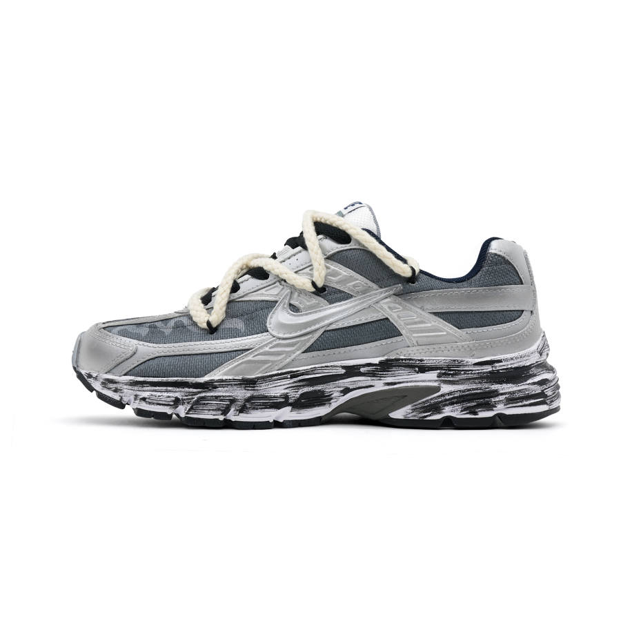 Nike Nike Initiator Cushioning Low top Running Shoes Unisex Silver Gray