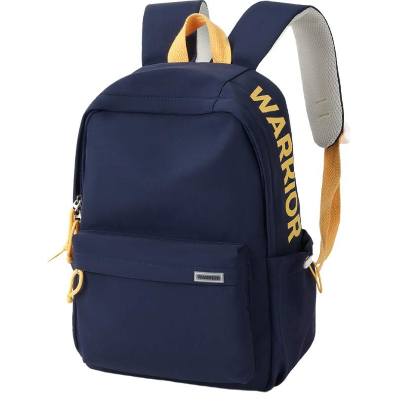 WARRIOR WARRIOR Nylon Fabric Backpack Regular Unisex Blue