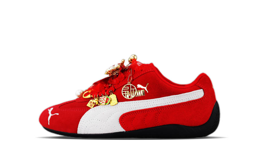 PUMA Speedcat Go Lightweight Low top Casual Shoes Unisex Red