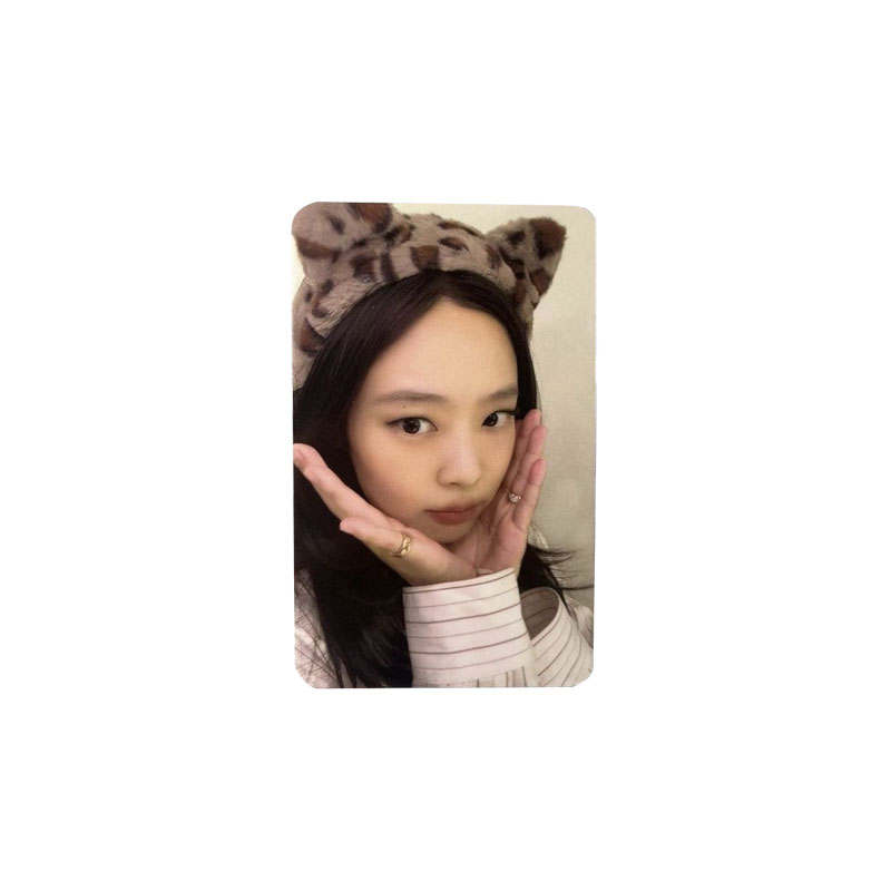 YG ENTERTAINMENT JENNIE Ruby BLACKPINK Lucky Card Photocards 1 Pc
