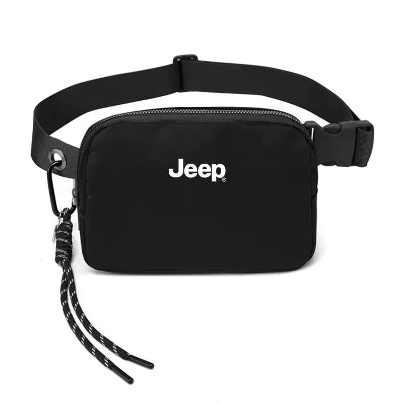 Jeep Nylon Fanny Pack Regular Unisex Black/Gray