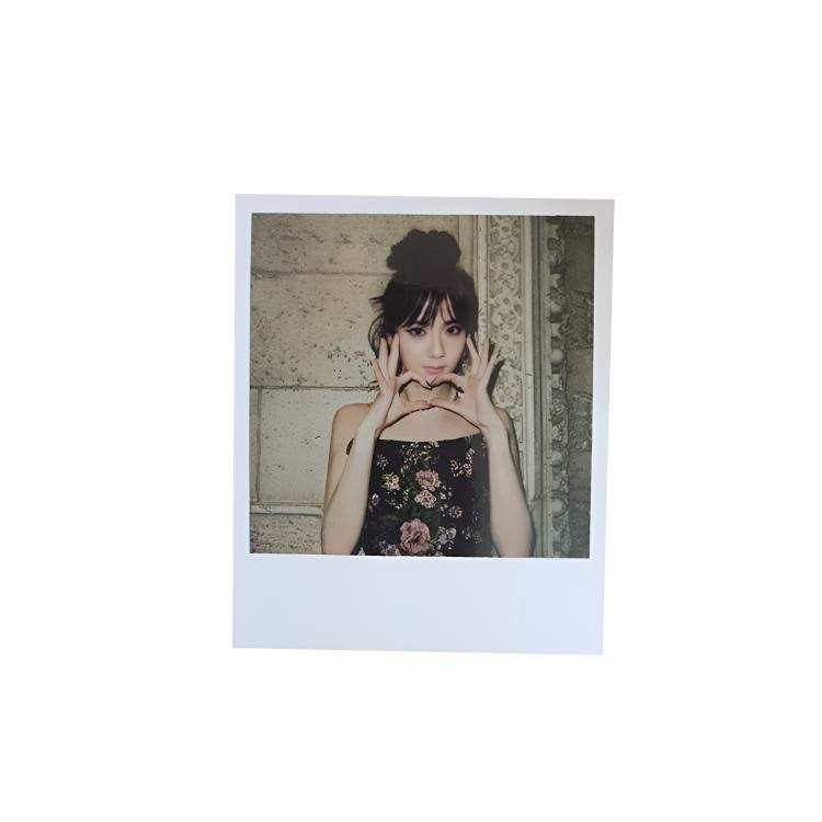 YG ENTERTAINMENT JISOO Special Version Instant Cameras Ver.A Photocards 1 Pc