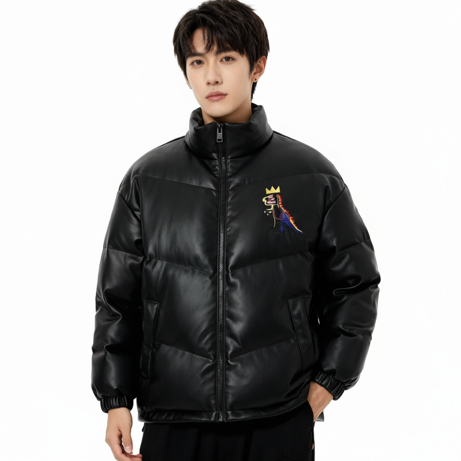 JACK&JONES JACK JONES· JACK JONES X Basquiat Collaboration Down Jacket Men's