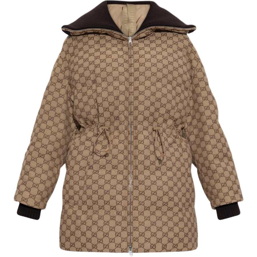 GUCCI Gucci Gg canvas puffer jacket