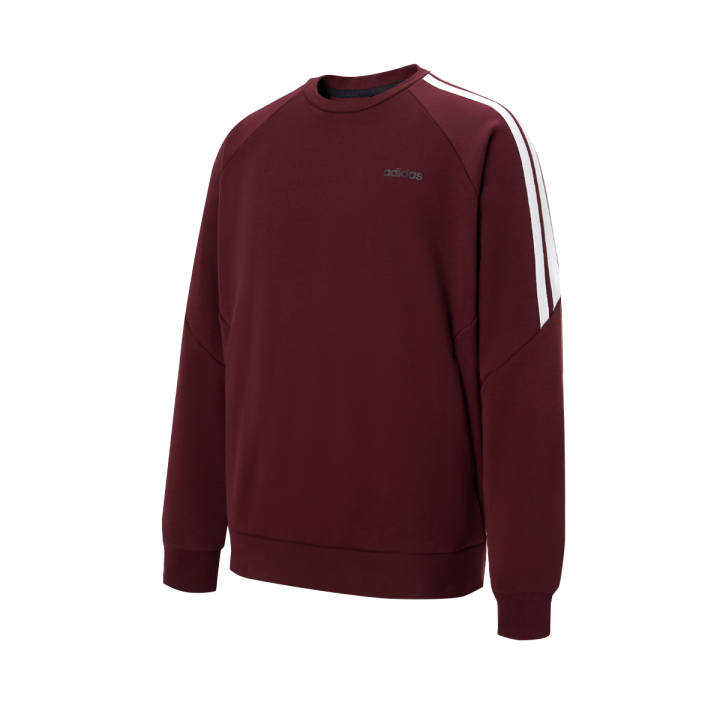 Adidas Adidas Sweatshirts Men's Burgundy Crew Neck Moderate