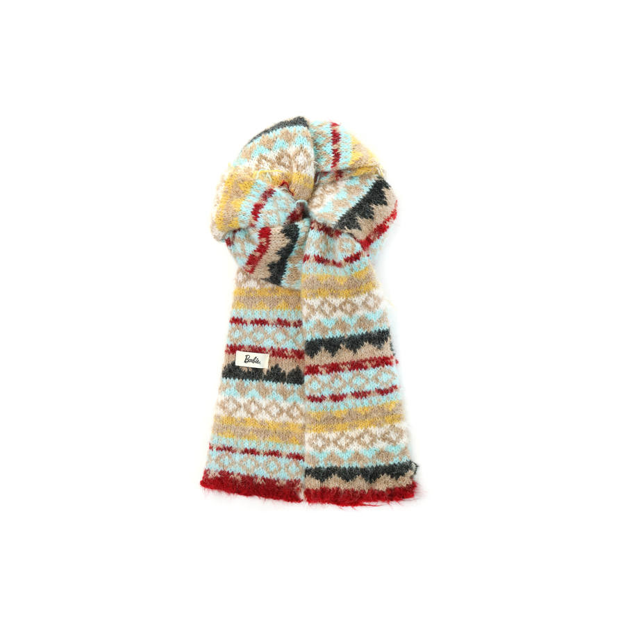 Barbie Barbie Polyester Knit Scarves Women's