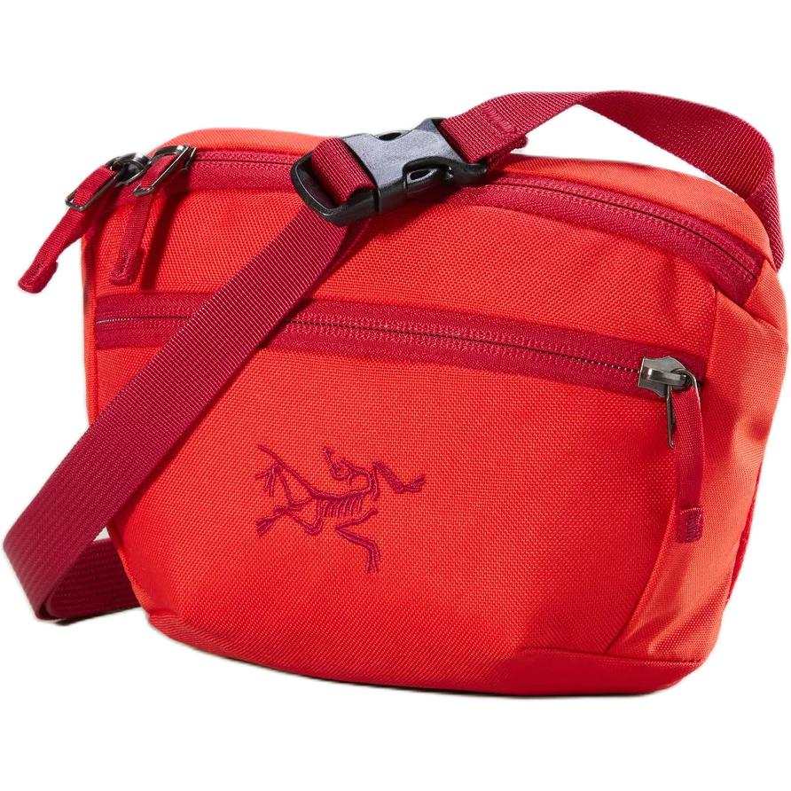 Arcteryx Arc'teryx Mantis 1.5L Fanny Pack Outdoor Bag Polyester Dynasty Red & Maple Leaf Red Unisex