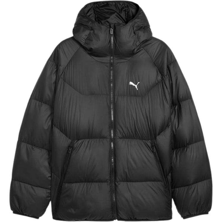 PUMA PUMA FW25 HOODED DOWN PUFFER Down Jacket Men's Black