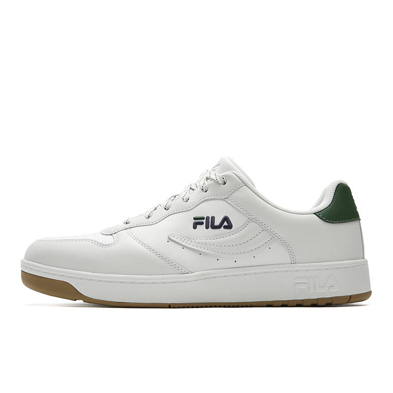 FILA FX 100 Synthetic Leather, Leather Low top Skateboard Shoes Men's Haze Gray