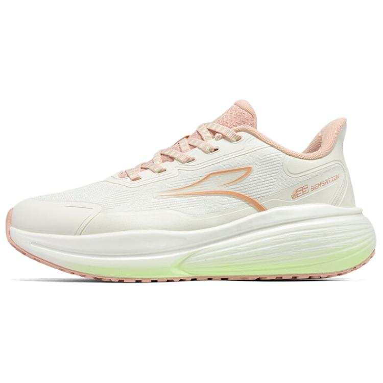 361° Cushioning Lightweight Cushioning Lightweight Low top Training Running Shoes Women's White Pink