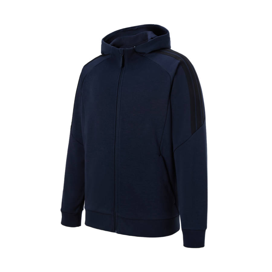 Adidas Adidas Jackets Men's Navy Blue Hooded Moderate Other