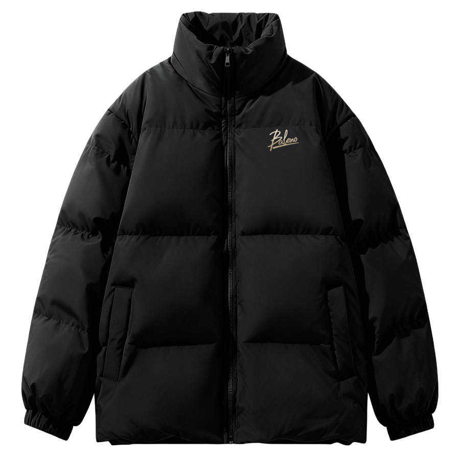 BALENO Puffer Jackets Unisex Stand Collar Moderate Padded Puffer Jacket