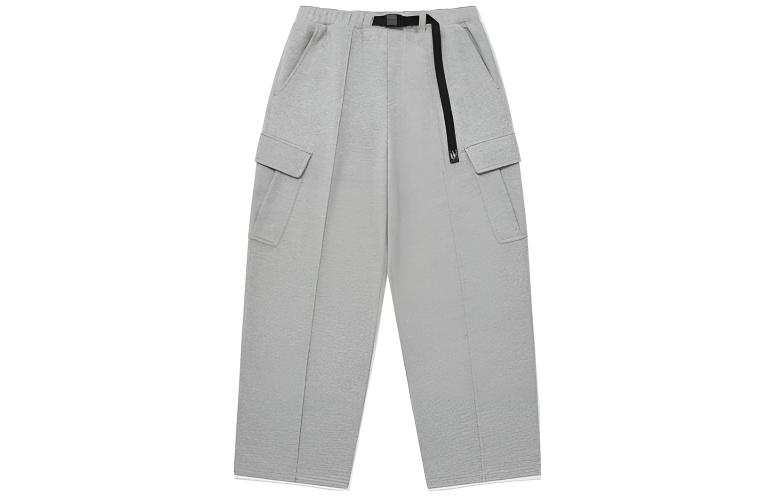 COVERNAT Casual Pants Unisex Gray Moderate Straight Fit Pants