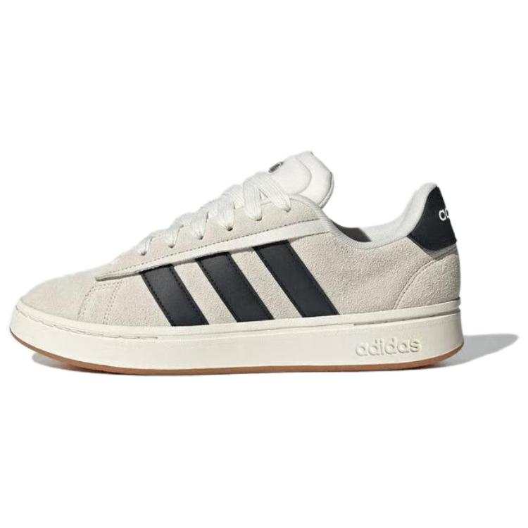 Adidas Adidas GRAND COURT ALPHA 00S Synthetic Leather Low top Skateboard Shoes Unisex Gray White