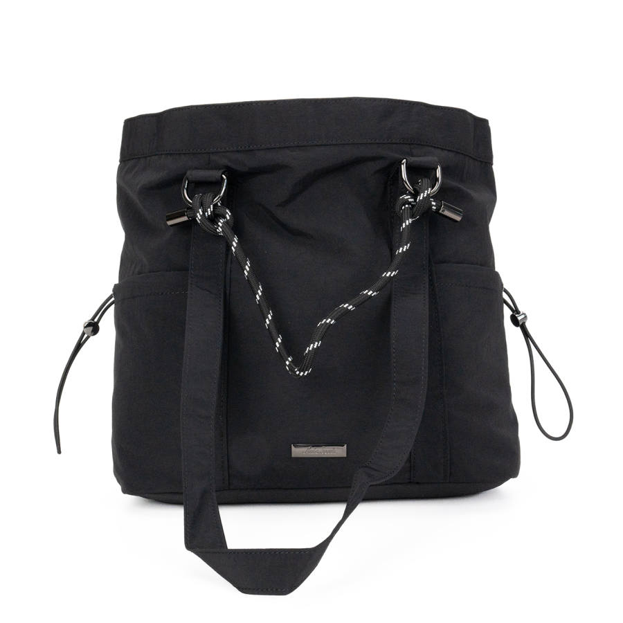ANTA Anta Nylon Shoulder Bag Regular Women's Basic Black