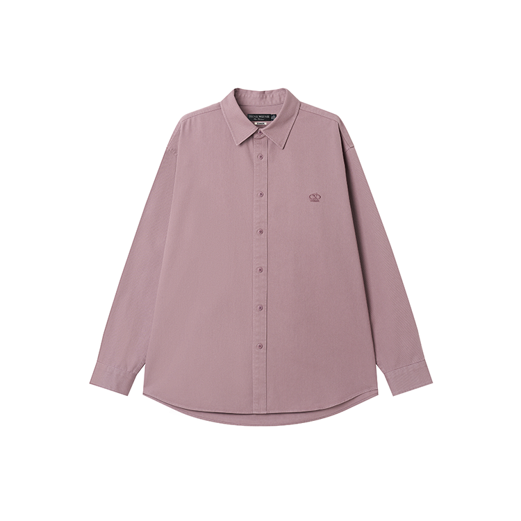 Teenie Weenie Men Shirts Unisex Pink Lapel Moderate