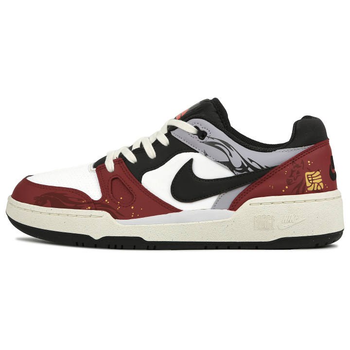 Nike Nike Full Force Cushioning Low top Skateboard Shoes Unisex Red