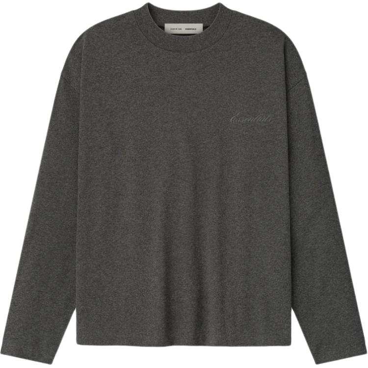 Fear Of God Essentials Embroidered Long-Sleeved T-Shirt