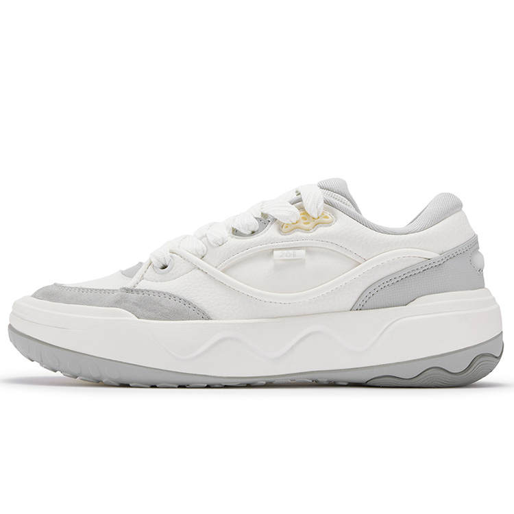 361° Shortbread Abrasion Resistant Cushioning Low top Casual Shoes Men's Photon Gray