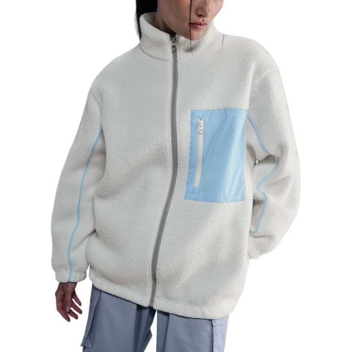 Nike Nike Fleece Tops Women's Sail White Thickened Other
