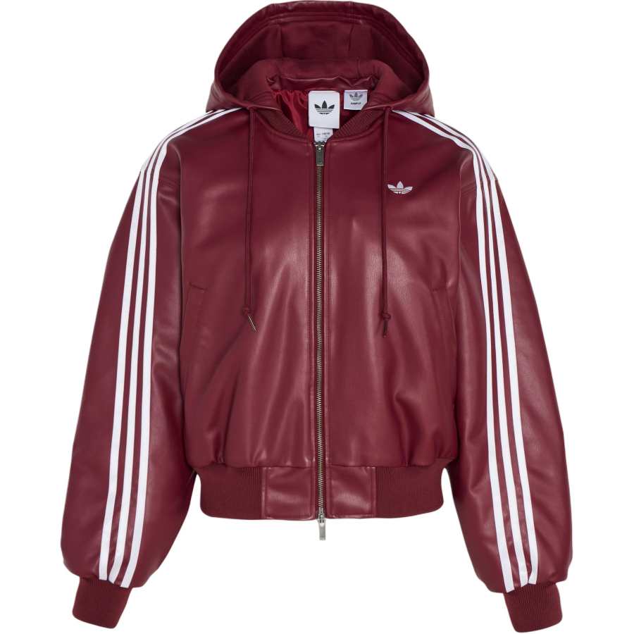 Adidas Originals W PLEATHER JACKET PAD Puffer Jacket Women's