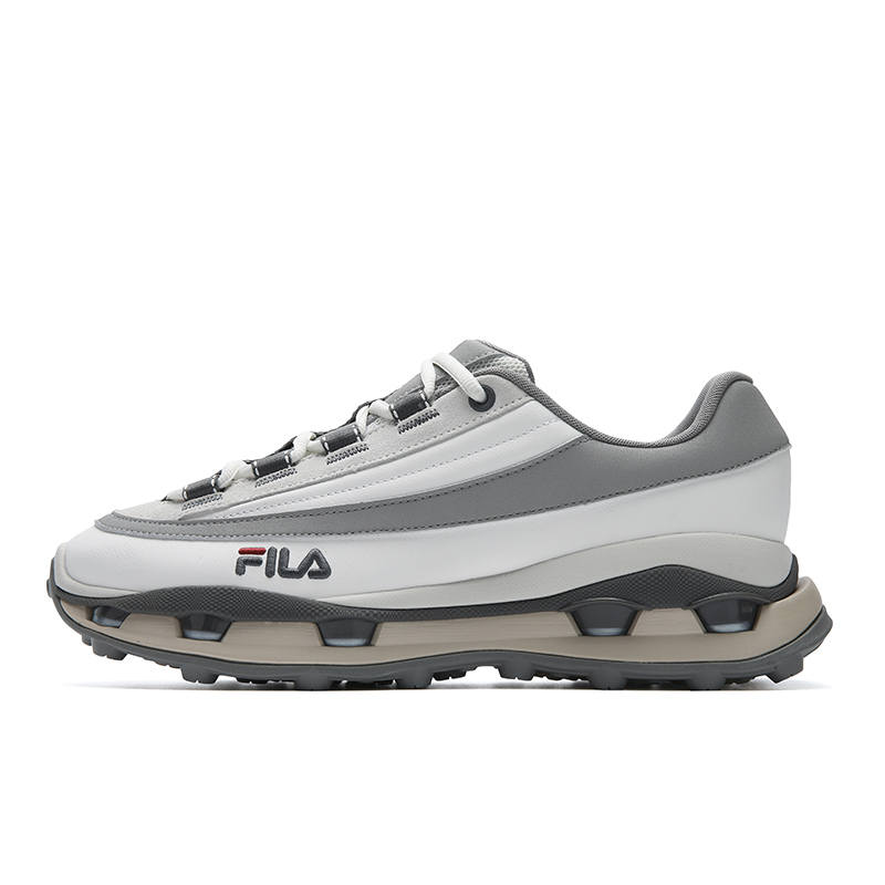 FILA KM 2S Low top Casual Shoes Men's White Gray