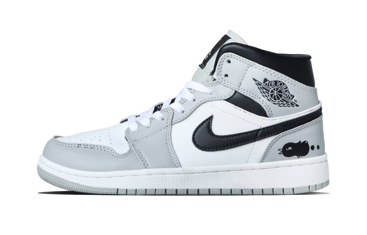Jordan Jordan Air Jordan 1 Crow Crossing The River Synthetic Leather Abrasion Resistant Abrasion Resistant Mid top