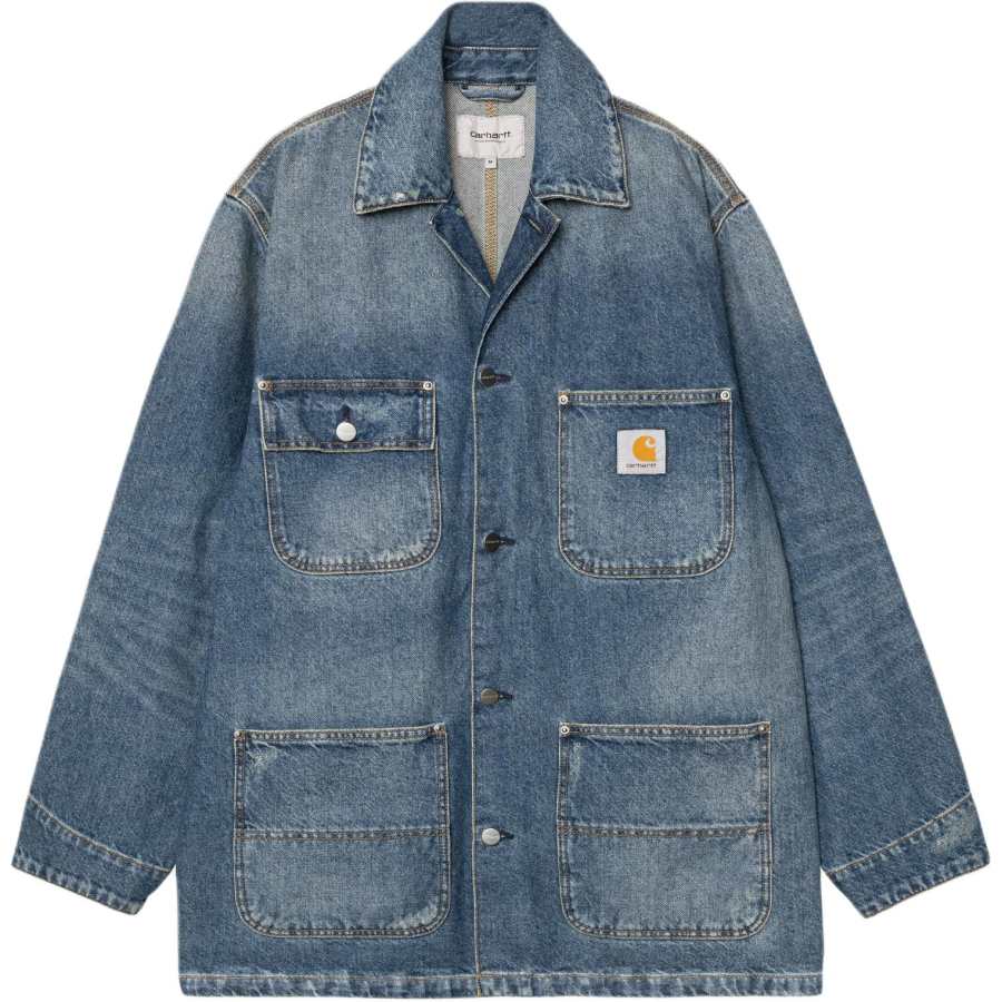 Carhartt WIP SS26 Aden Chore Coat Denim Jacket Unisex